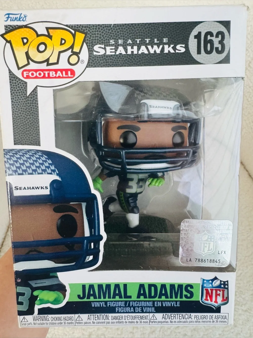 Funko Jamal Adams Seattle Seahawks Vinyl Figure 163